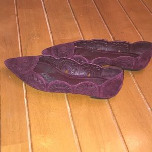 Tory Burch Leyla Flat Port - size 7